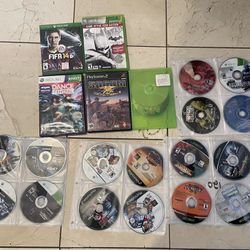 Xbox 360, Playstation 2  Ps3 games. 10 each