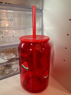 Limited Edition Viral Dollar Tree Glass Tumbler