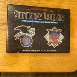 1996 Complete Set Blow Up Cards