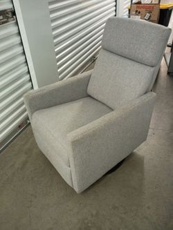 Light Grey Recliner Rocker