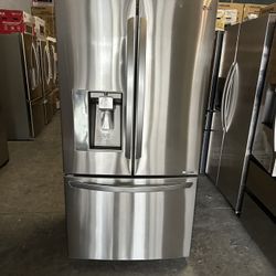 36” LG Counter Depth FRIDGE REFRIGERATOR NEVERA HELADERA FRIO REFRIGERADOR GOOD CONDITION DELIVERY 🚚 FREE WARRANTY 100 DAYS