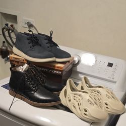 Men's shoe sizes 10, 9.5, and 8.5 ( Read full description)