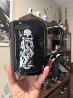 Black Harry Potter Death Eater He Who Must not be Names Mug - NWT