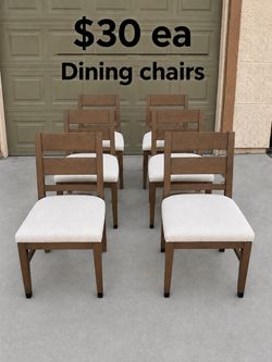 Dining  chairs