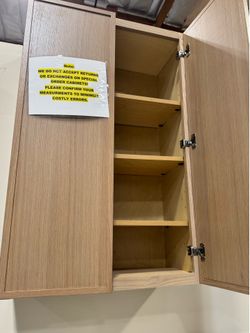 Cabinets of kitchen color Oc-Slim White OAK