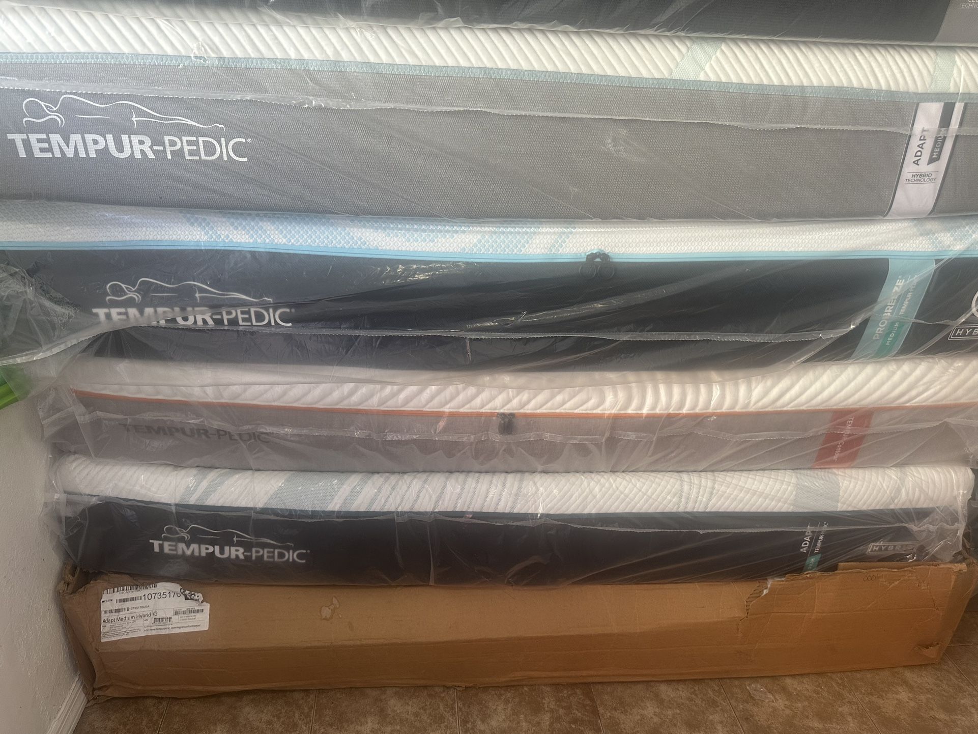 King Queen Size Tempurpedic ProAdapt,  ProBreeze,  LuxeBreeze Mattress  Pro Breeze /Luxe Adapt /Pro Adapt /Adapt /cloud /Tempur pedic contour Supreme 