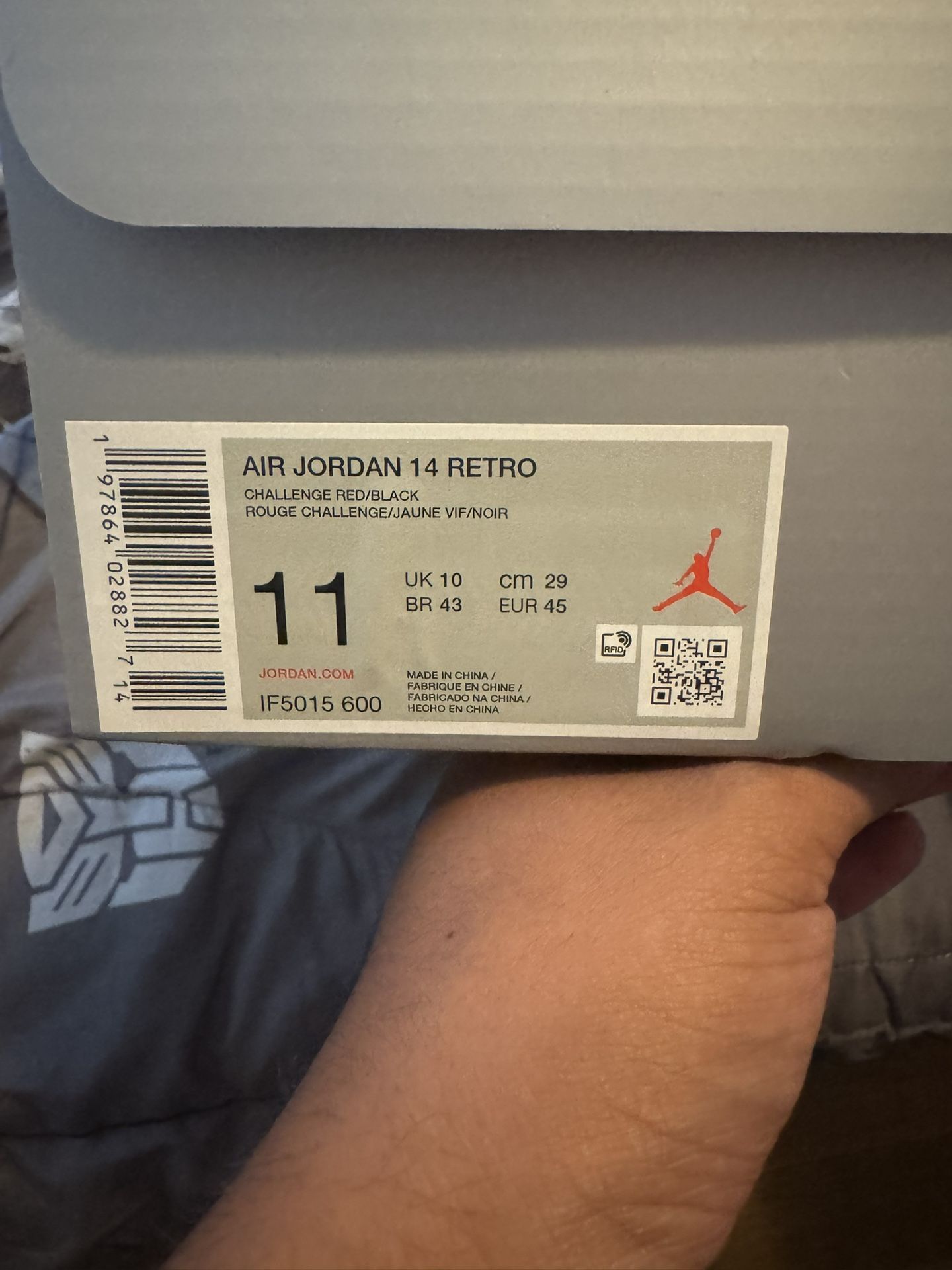Jordan Retro 14 ‘Ferrari’ Size 11