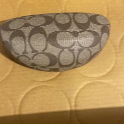 Coach eyeglass case