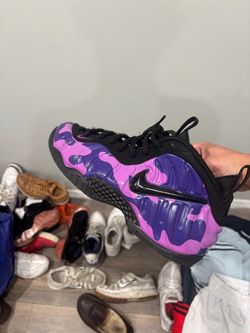 Men’s Nike purple camo foamposite no box