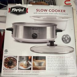 Brand New in Box – Chefman Double Round Slow Cooker + Buffet Server