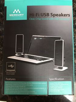 Hi-Fi USB Speakers