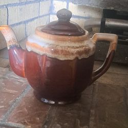 Vintage Tea Kettle Porcelin 