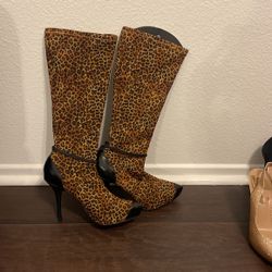 Martinez Valero Leapord Boots 7.5 