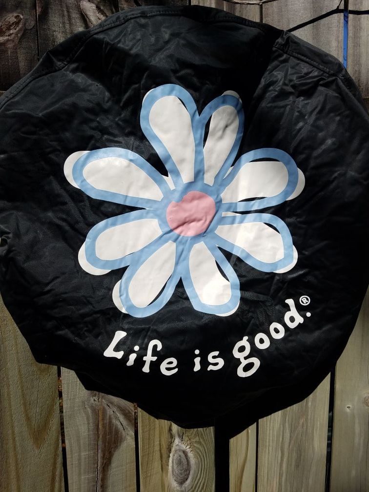 Life is good spare tire cover