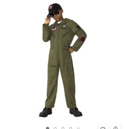Rubie's Top Gun: Maverick Deluxe Flight Suit Costume for Kids, Unisex