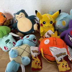 NEW Pokémon Plushies  Stuffed Animal