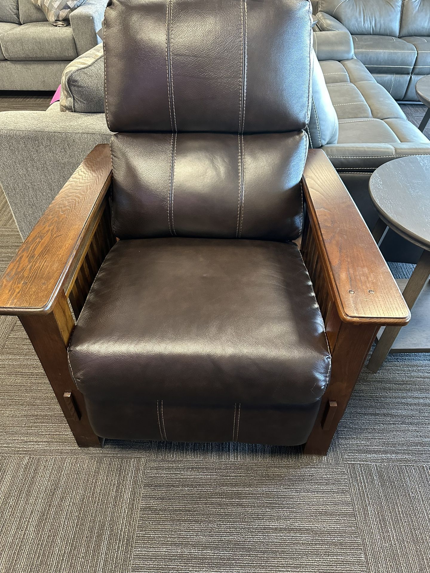 Brown Leather Recliner Comfortable!!!!