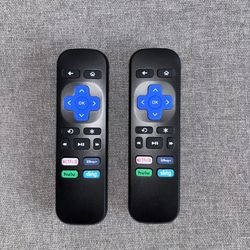 Remote Control for Roku - 2 Pack Replacements for: Roku Express, Roku Premiere, Roku Box, Roku Player, Roku 1 2 3 4 (NOT for Stick or TV!)