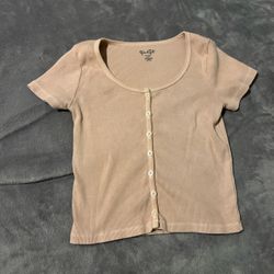 Brandy Melville Pink Top