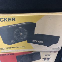 Kicker Subwoofers In Boxes On Sale Today!