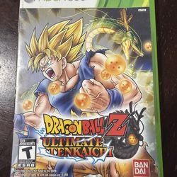 Dragon Ball Z Ultimate Tenkaichi - Xbox 360 No Manual