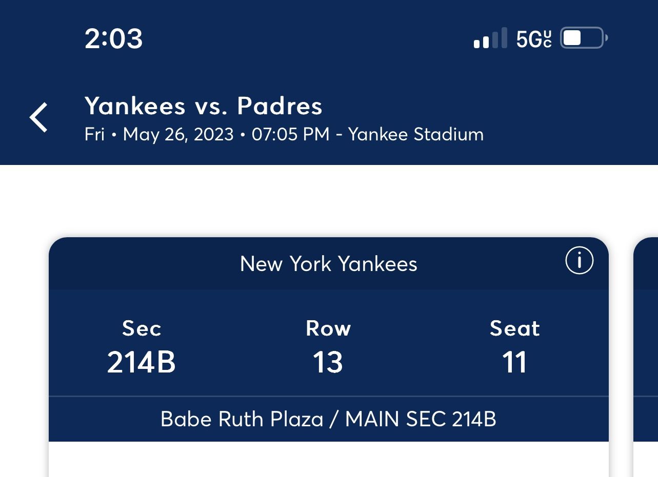 Yankees vs Padres