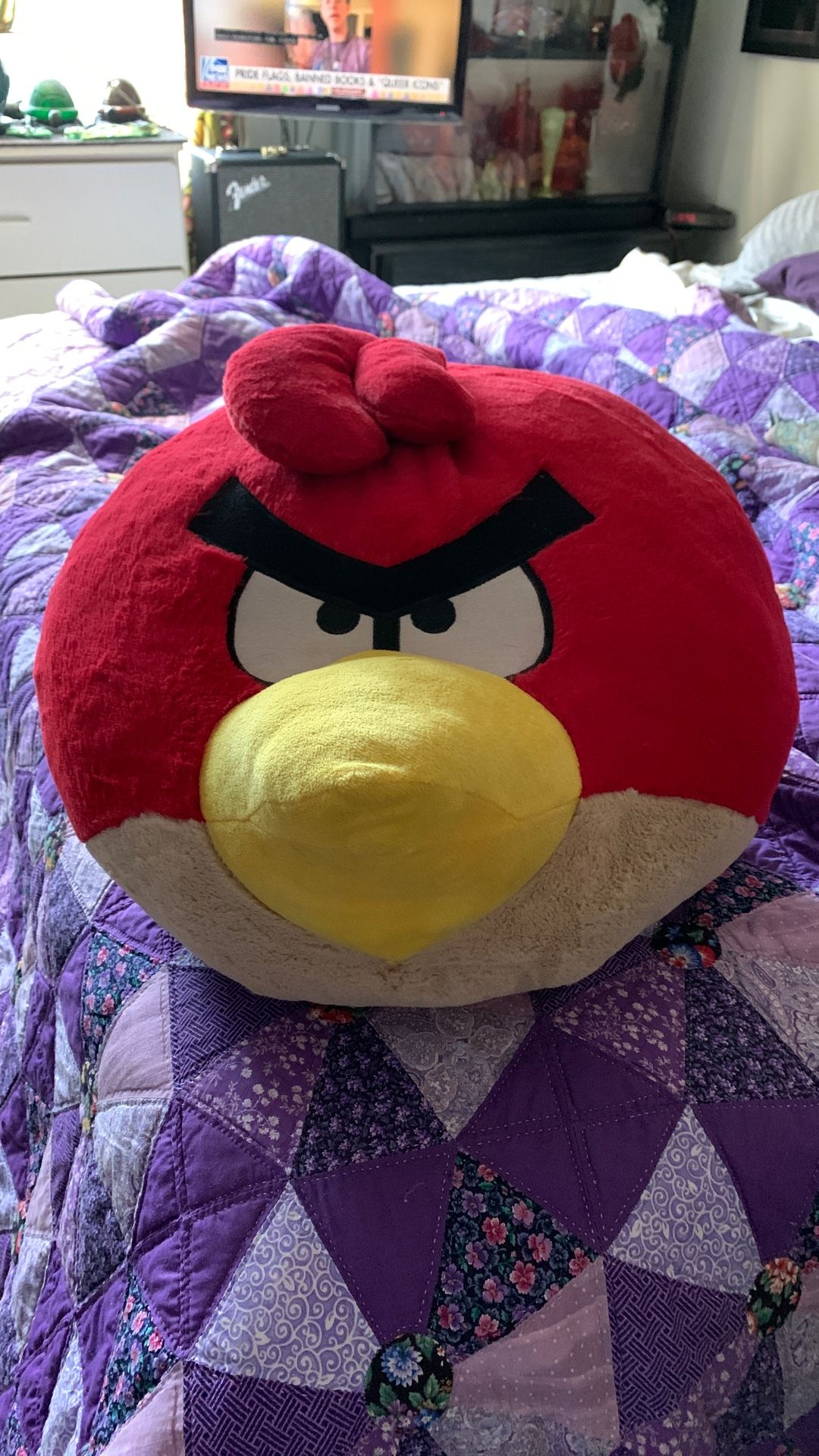 Angry Birds RED BIRD 20” Jumbo Stuffed Bird- Stuffed Animal
