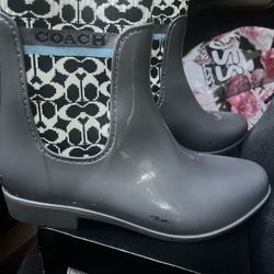 Coach Rain boots 