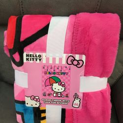 New Hello Kitty Blanket 
