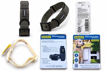 🐶 Adjustable Dog Collar – Brand New And AirTag Dog Collar holder