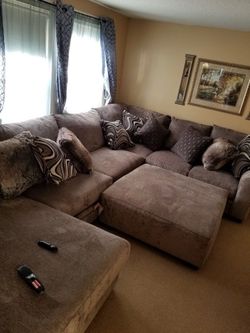 Brown Sectional