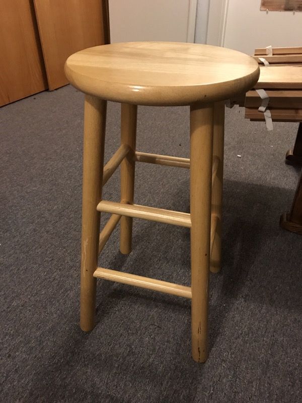 Wooden stool