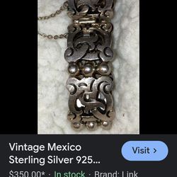 Vintage Mexican Bracelet 