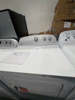 Whirlpool White gas  Dryer