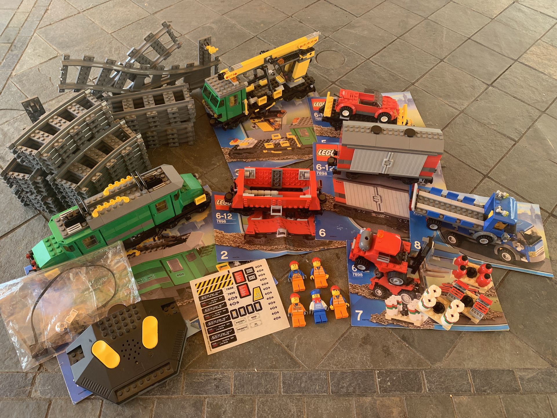 Lego 7898 cargo train deluxe sale