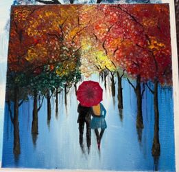 3 Original Canvas Art Paintings