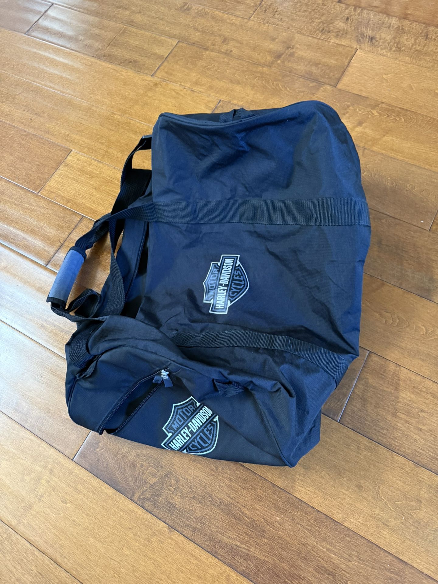 Harley Davidson Duffel Bag Approximately 24”inch L x 21” inch From Bottom To Top.