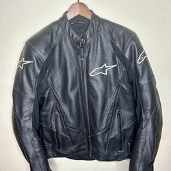Alpinestars Leather Mototcycle Jacket 