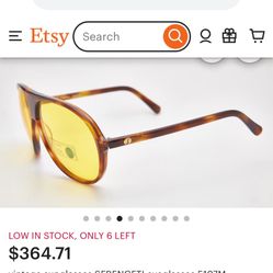 Vintage Serengeti Sunglasses 