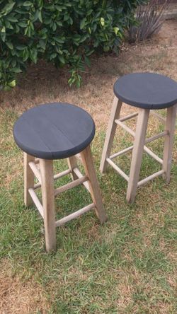 Wooden stools
