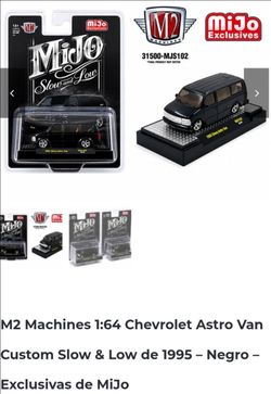 M2 Machines MiJo 1995 Chevy Astro Van 1:64