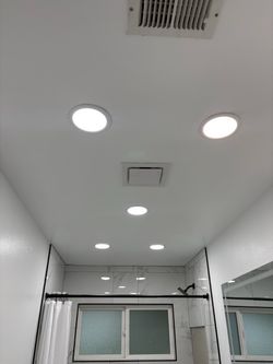 12 pack 6 inch 12 w 5 CCT dimmable light