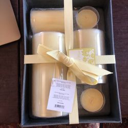 Candle Set  Lemon Mint 5 Candles 
