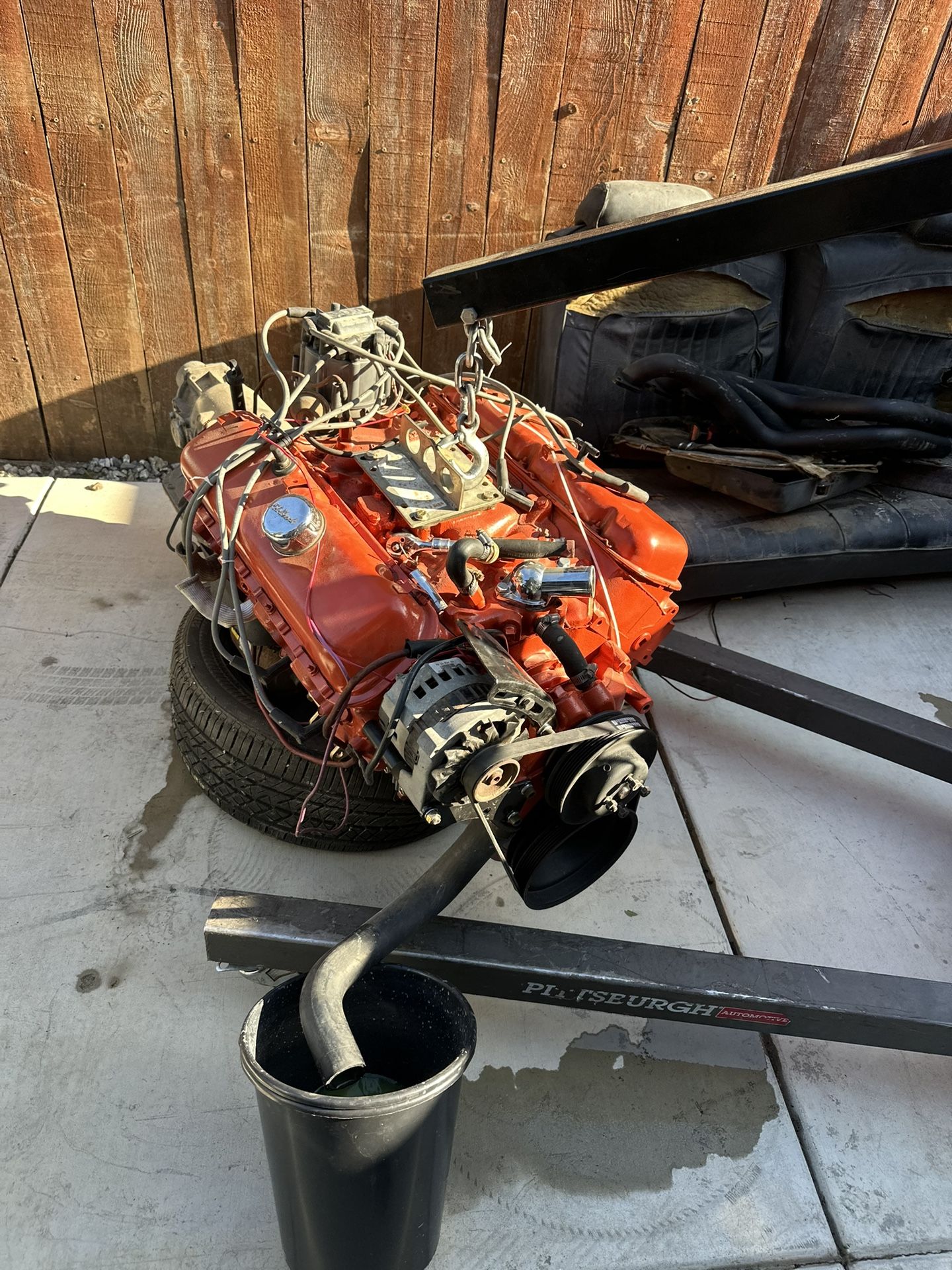 454 BIG BLOCK Engine With Tranny