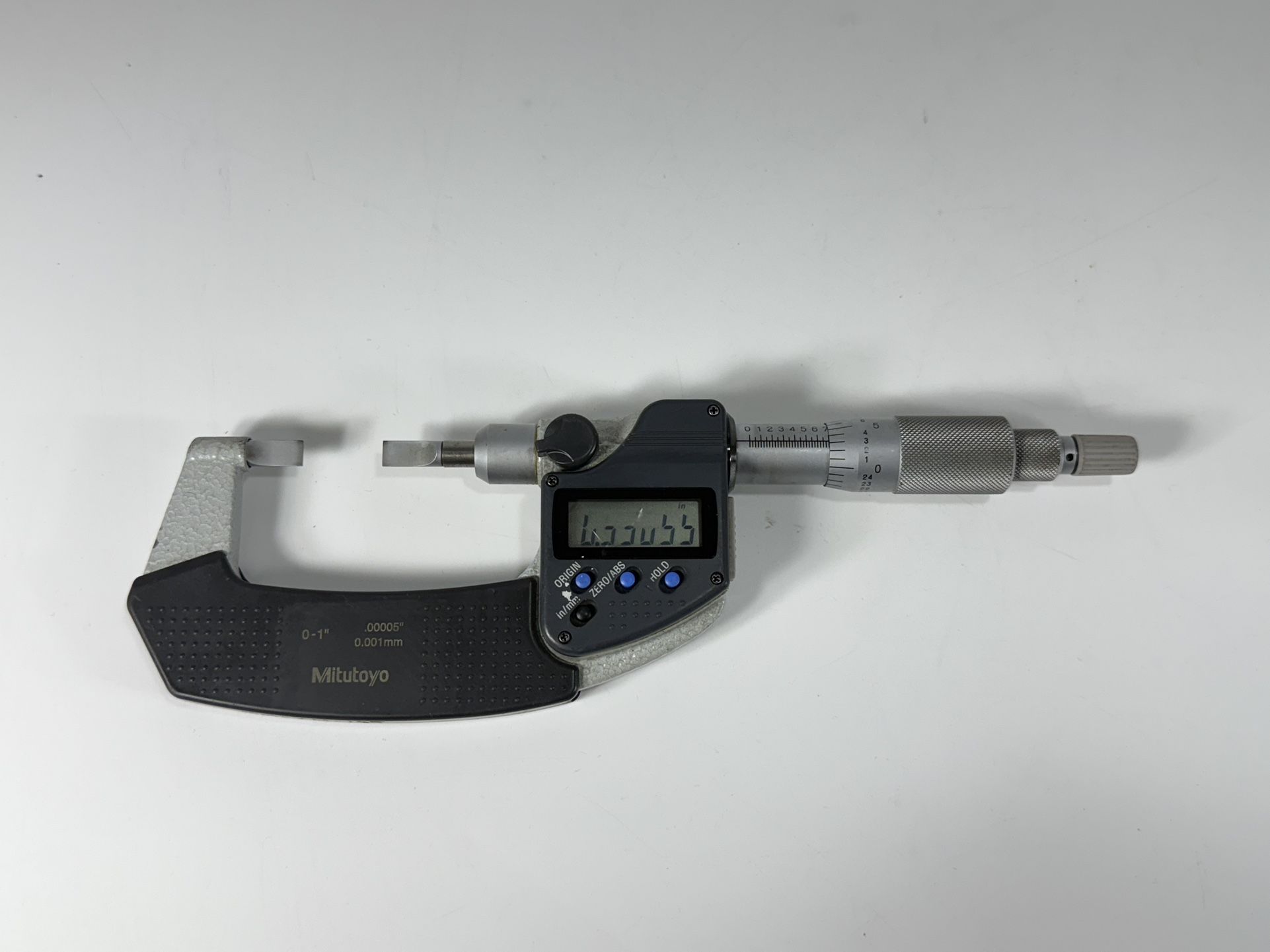 Mitutoyo 422-330-30 Digimatic Blade Micrometer 0-1" / .00005" / 0.001mm ~ READ