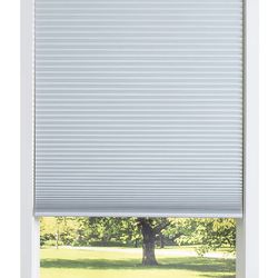 Allen + Roth Motorized Blackout Cellular Shade 23-in x 72-in GRAY 