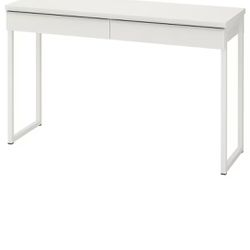 IKEA BESTÅ BURS 71 inch long desk high gloss surface