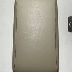 2012-2017 Toyota Camry Sliding Armrest / Center Console Lid Vinyl Beige