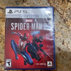Spiderman-man 2 Ps5\Brand New In The Box!! Never Opened 