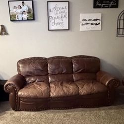 Leather Couch
